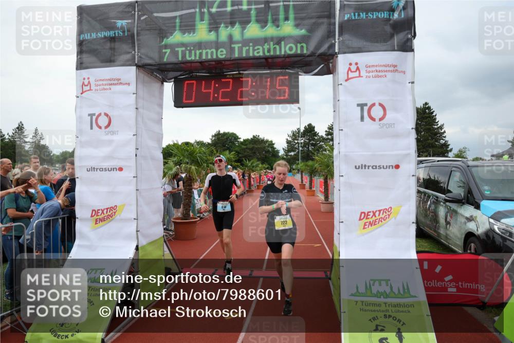 15.06.2025 - 7 Türme Triathlon Michael Strokosch http://msf.ph/oto/7988601 15.06.2025 14:22:15 Ziel 615, 705, 722, 1013 meine-sportfotos.de