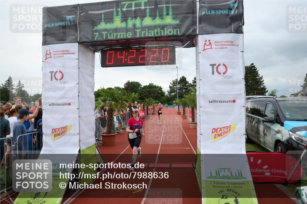 15.06.2025 - 7 Türme Triathlon Michael Strokosch http://msf.ph/oto/7988636 15.06.2025 14:22:20 Ziel 615, 718, 722, 903 meine-sportfotos.de
