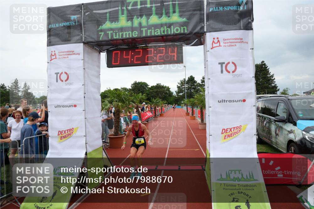 15.06.2025 - 7 Türme Triathlon Michael Strokosch http://msf.ph/oto/7988670 15.06.2025 14:22:23 Ziel 615, 718, 722, 903 meine-sportfotos.de