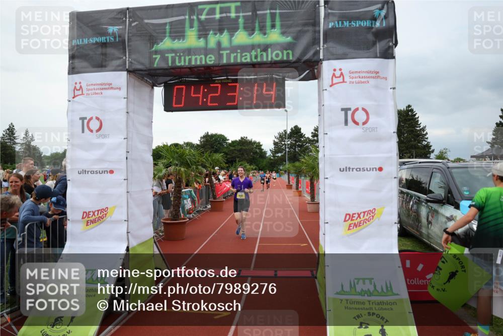 15.06.2025 - 7 Türme Triathlon Michael Strokosch http://msf.ph/oto/7989276 15.06.2025 14:23:14 Ziel 1058, 1089, 1099 meine-sportfotos.de