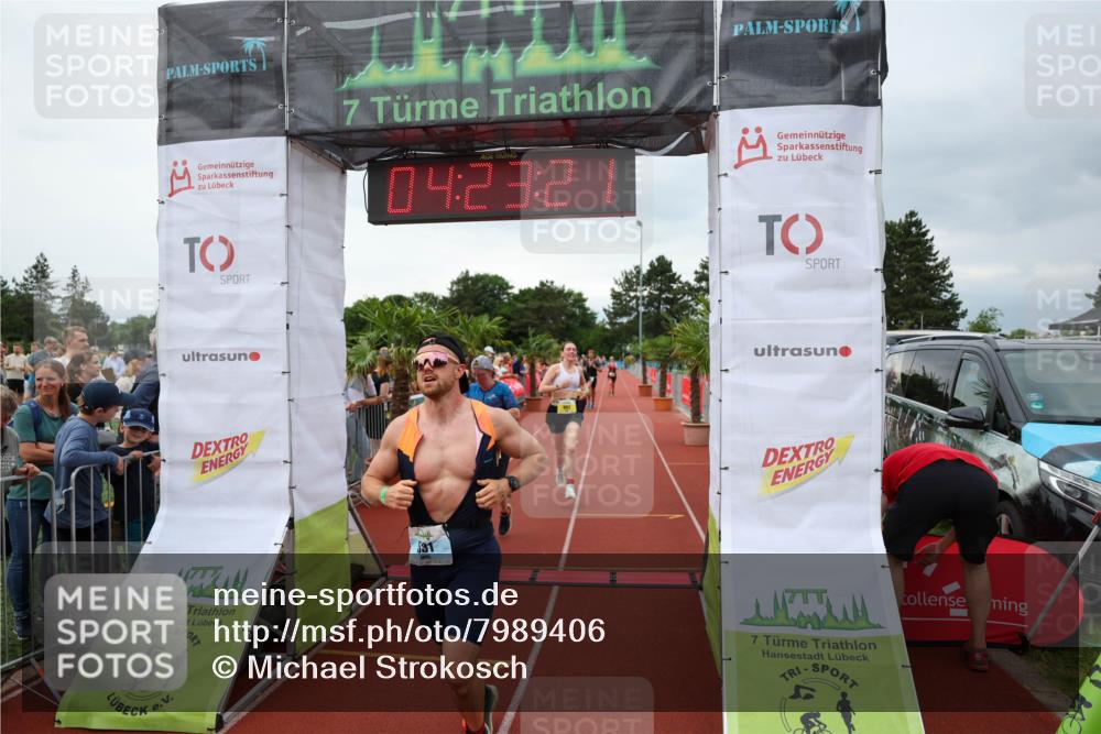 15.06.2025 - 7 Türme Triathlon Michael Strokosch http://msf.ph/oto/7989406 15.06.2025 14:23:20 Ziel 531, 558, 839, 962, 1039, 1058 meine-sportfotos.de