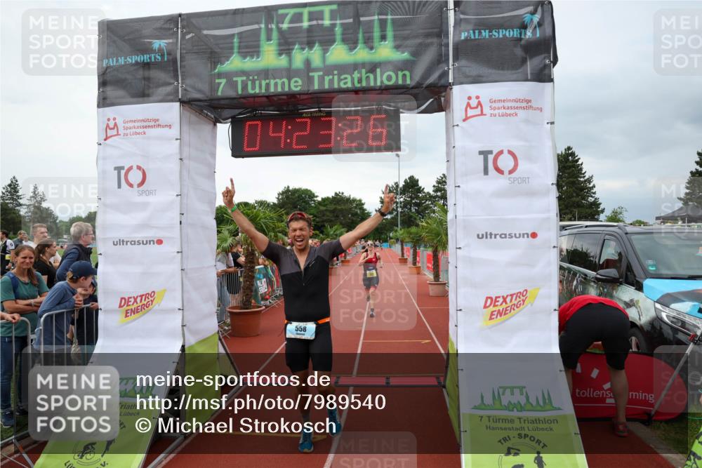 15.06.2025 - 7 Türme Triathlon Michael Strokosch http://msf.ph/oto/7989540 15.06.2025 14:23:26 Ziel 531, 558, 839, 962, 1039, 1113, 1160 meine-sportfotos.de