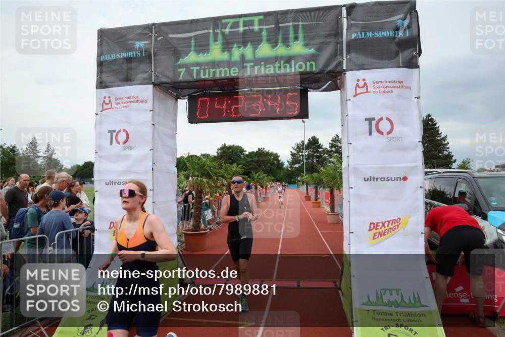 15.06.2025 - 7 Türme Triathlon Michael Strokosch http://msf.ph/oto/7989881 15.06.2025 14:23:45 Ziel 622, 632, 711, 823, 905, 1179 meine-sportfotos.de
