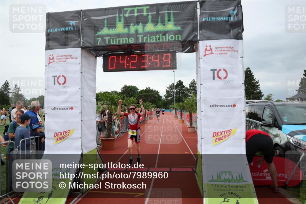 15.06.2025 - 7 Türme Triathlon Michael Strokosch http://msf.ph/oto/7989960 15.06.2025 14:23:49 Ziel 622, 632, 711, 823, 1038, 1179 meine-sportfotos.de
