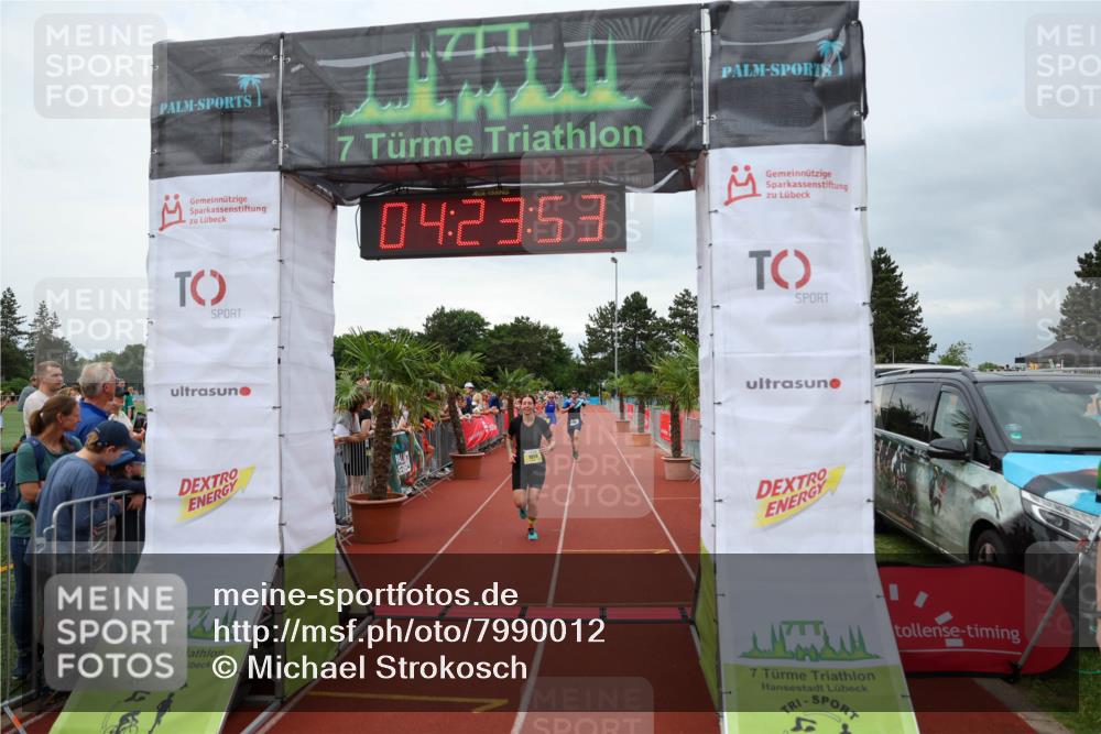 15.06.2025 - 7 Türme Triathlon Michael Strokosch http://msf.ph/oto/7990012 15.06.2025 14:23:53 Ziel 595, 823, 1038 meine-sportfotos.de