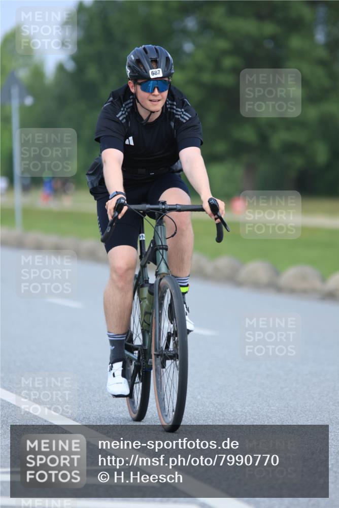 21.06.2025 - 27. Vierlanden-Triathlon H.Heesch http://msf.ph/oto/7990770 15.06.2025 11:53:10 Radfahren 687, 717, 787, 921, 934 meine-sportfotos.de