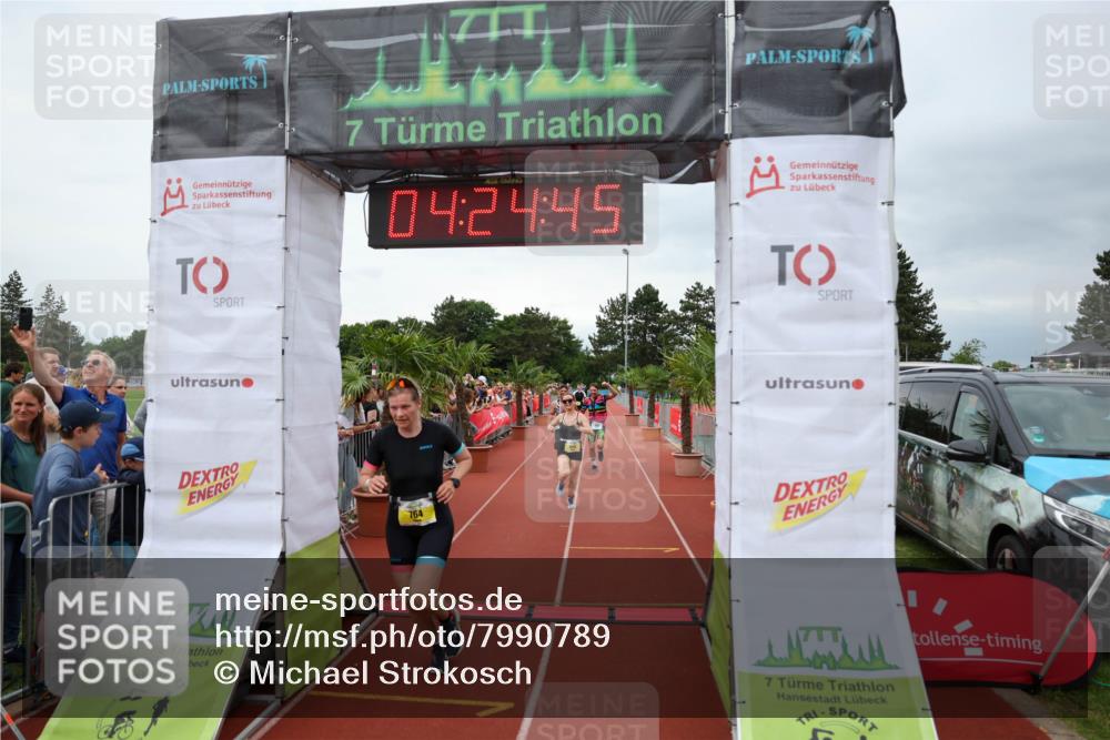15.06.2025 - 7 Türme Triathlon Michael Strokosch http://msf.ph/oto/7990789 15.06.2025 14:24:45 Ziel 575, 764, 1046, 1080 meine-sportfotos.de