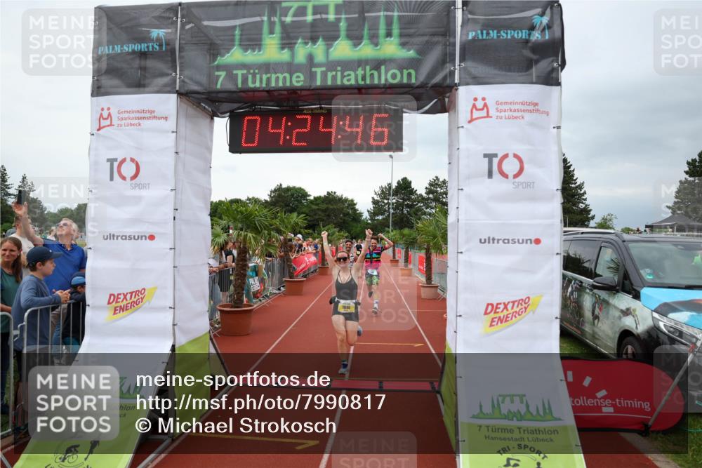 15.06.2025 - 7 Türme Triathlon Michael Strokosch http://msf.ph/oto/7990817 15.06.2025 14:24:46 Ziel 575, 764, 1021, 1046, 1080 meine-sportfotos.de