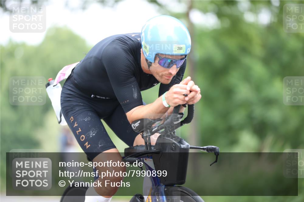 15.06.2025 - 7 Türme Triathlon Yannick Fuchs http://msf.ph/oto/7990899 15.06.2025 11:56:07 Radfahren  meine-sportfotos.de