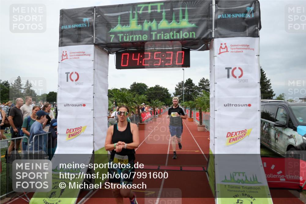 15.06.2025 - 7 Türme Triathlon Michael Strokosch http://msf.ph/oto/7991600 15.06.2025 14:25:30 Ziel 847, 994 meine-sportfotos.de
