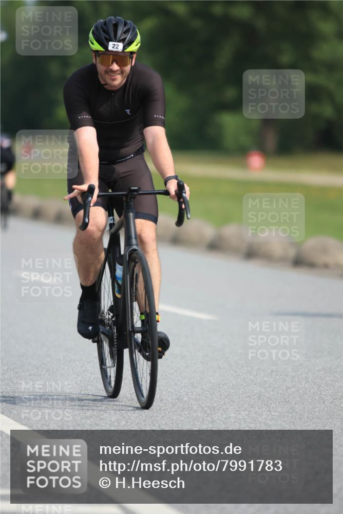 15.06.2025 - 27. Vierlanden-Triathlon H.Heesch http://msf.ph/oto/7991783 15.06.2025 10:01:26 Radfahren 22, 213, 354 meine-sportfotos.de