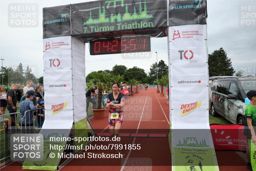 15.06.2025 - 7 Türme Triathlon Michael Strokosch http://msf.ph/oto/7991855 15.06.2025 14:25:51 Ziel 461, 1115 meine-sportfotos.de