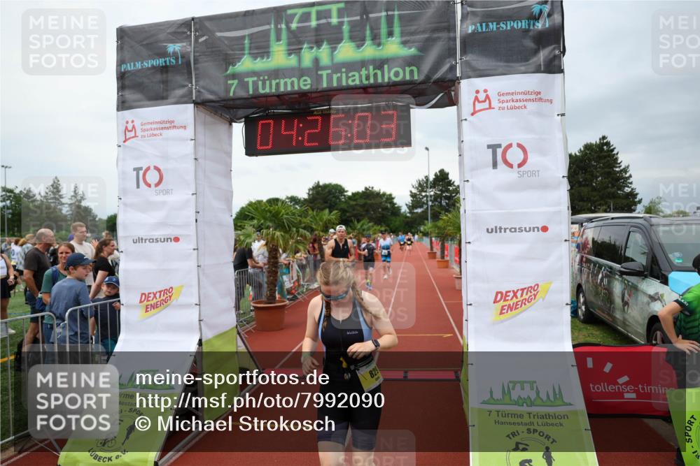 15.06.2025 - 7 Türme Triathlon Michael Strokosch http://msf.ph/oto/7992090 15.06.2025 14:26:02 Ziel 449, 562, 586, 639, 829 meine-sportfotos.de