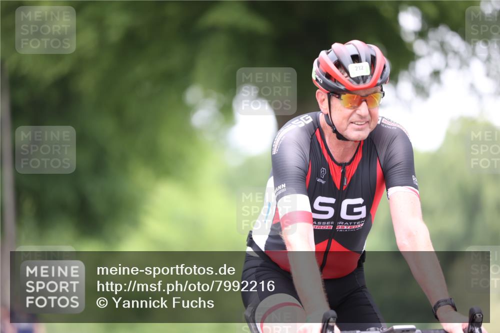 15.06.2025 - 7 Türme Triathlon Yannick Fuchs http://msf.ph/oto/7992216 15.06.2025 11:59:58 Radfahren  meine-sportfotos.de