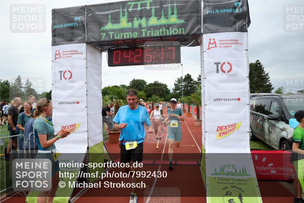 15.06.2025 - 7 Türme Triathlon Michael Strokosch http://msf.ph/oto/7992430 15.06.2025 14:26:17 Ziel 361, 665, 703, 759, 768, 866, 867 meine-sportfotos.de