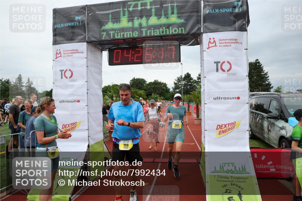 15.06.2025 - 7 Türme Triathlon Michael Strokosch http://msf.ph/oto/7992434 15.06.2025 14:26:17 Ziel 361, 665, 703, 759, 768, 866, 867 meine-sportfotos.de
