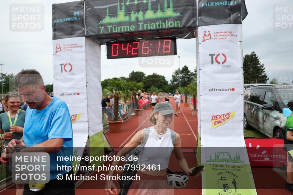 15.06.2025 - 7 Türme Triathlon Michael Strokosch http://msf.ph/oto/7992461 15.06.2025 14:26:18 Ziel 361, 665, 703, 759, 768, 866 meine-sportfotos.de