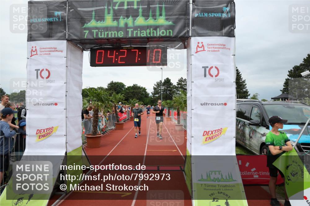 15.06.2025 - 7 Türme Triathlon Michael Strokosch http://msf.ph/oto/7992973 15.06.2025 14:27:10 Ziel 612, 794, 1040 meine-sportfotos.de