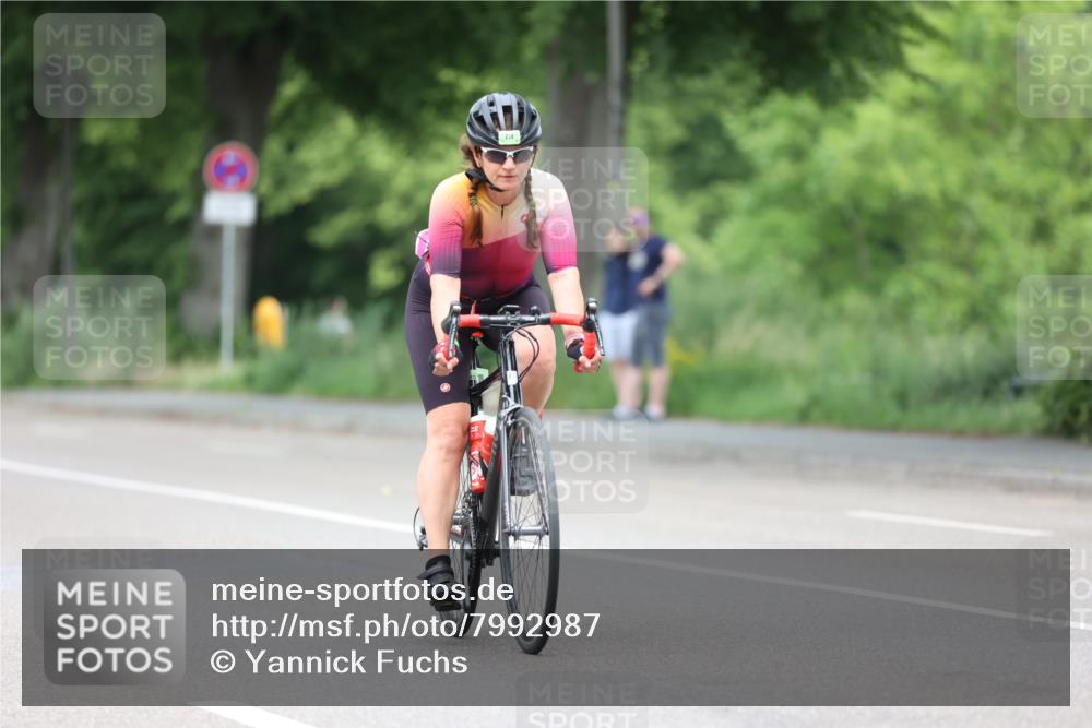 15.06.2025 - 7 Türme Triathlon Yannick Fuchs http://msf.ph/oto/7992987 15.06.2025 12:04:07 Radfahren 219 meine-sportfotos.de