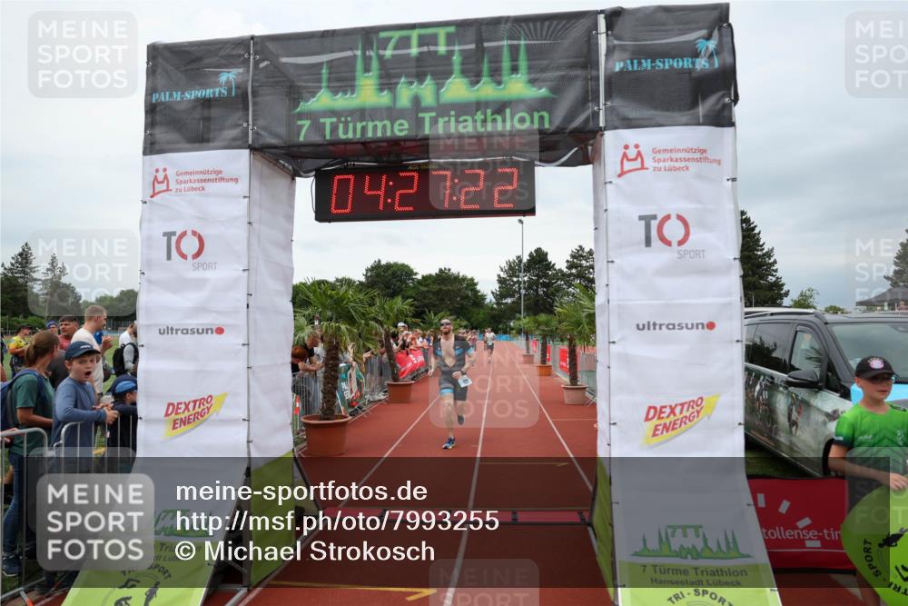 15.06.2025 - 7 Türme Triathlon Michael Strokosch http://msf.ph/oto/7993255 15.06.2025 14:27:21 Ziel 498, 621, 835, 1079 meine-sportfotos.de