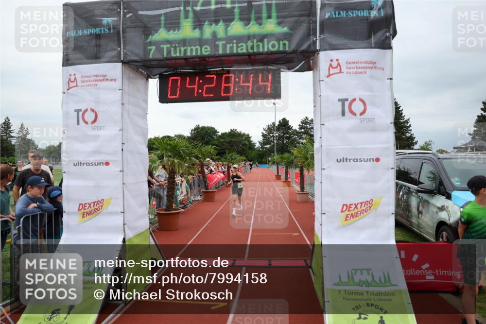 15.06.2025 - 7 Türme Triathlon Michael Strokosch http://msf.ph/oto/7994158 15.06.2025 14:28:43 Ziel 1053 meine-sportfotos.de