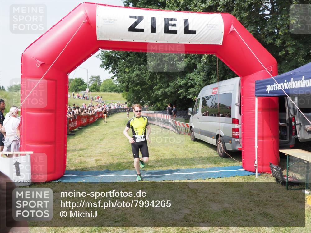 21.06.2025 - 27. Vierlanden-Triathlon MichiJ http://msf.ph/oto/7994265 15.06.2026 11:17:48 Ziel 287, 293, 412 meine-sportfotos.de