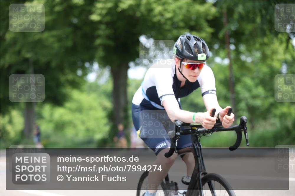 15.06.2025 - 7 Türme Triathlon Yannick Fuchs http://msf.ph/oto/7994274 15.06.2025 12:09:11 Radfahren 285, 297, 329, 333 meine-sportfotos.de