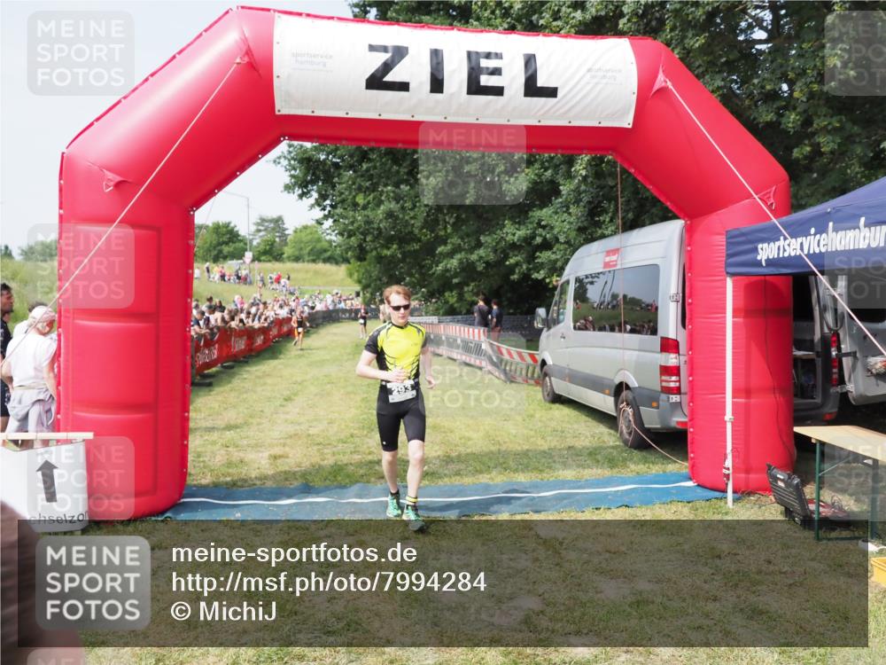 21.06.2025 - 27. Vierlanden-Triathlon MichiJ http://msf.ph/oto/7994284 15.06.2026 11:17:48 Ziel 287, 293, 412 meine-sportfotos.de