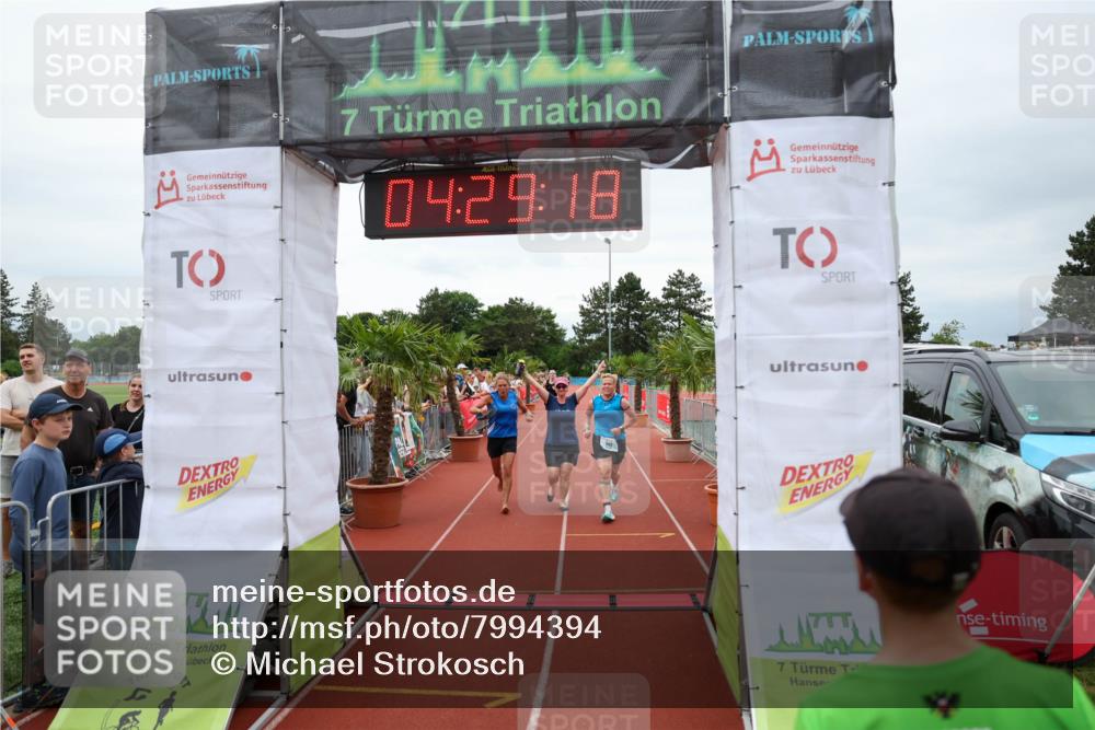 15.06.2025 - 7 Türme Triathlon Michael Strokosch http://msf.ph/oto/7994394 15.06.2025 14:29:18 Ziel 502, 626 meine-sportfotos.de