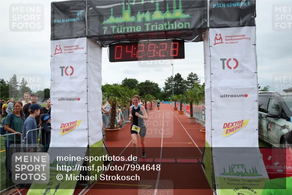 15.06.2025 - 7 Türme Triathlon Michael Strokosch http://msf.ph/oto/7994648 15.06.2025 14:29:28 Ziel 626, 819 meine-sportfotos.de