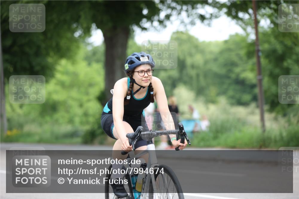 15.06.2025 - 7 Türme Triathlon Yannick Fuchs http://msf.ph/oto/7994674 15.06.2025 12:11:10 Radfahren 251 meine-sportfotos.de