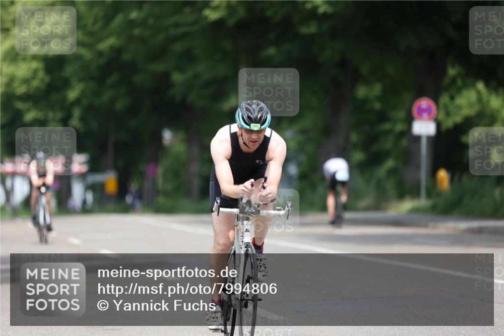 15.06.2025 - 7 Türme Triathlon Yannick Fuchs http://msf.ph/oto/7994806 15.06.2025 12:12:34 Radfahren 233, 236, 254 meine-sportfotos.de