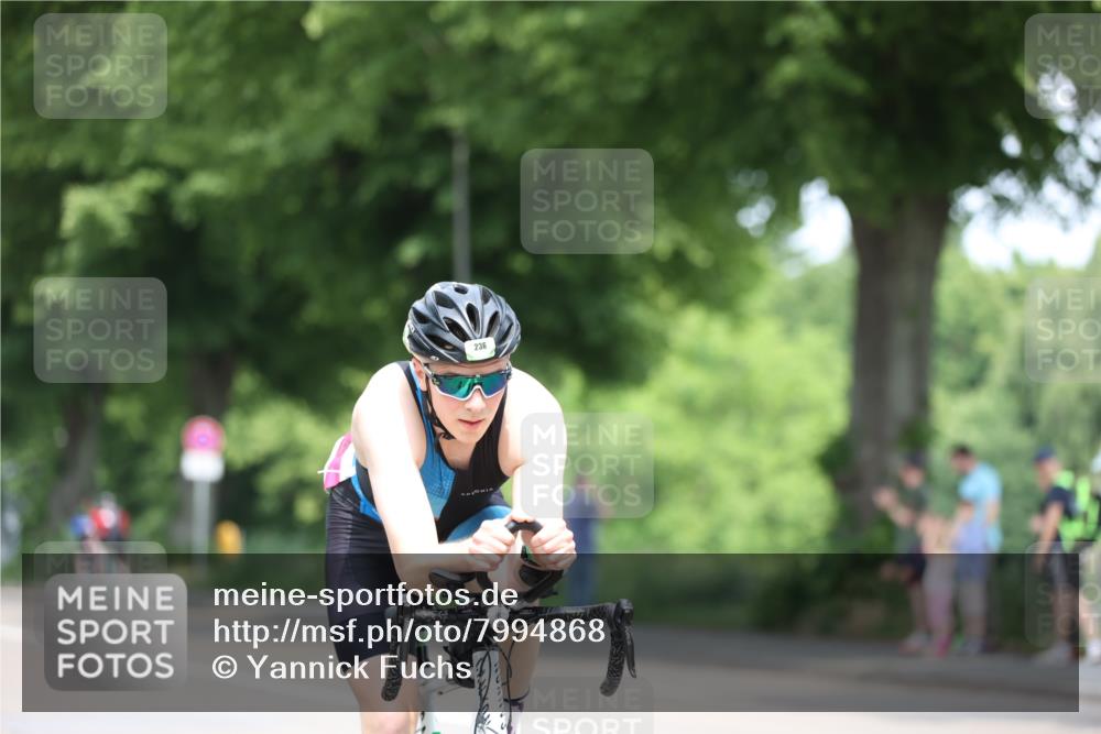 15.06.2025 - 7 Türme Triathlon Yannick Fuchs http://msf.ph/oto/7994868 15.06.2025 12:12:37 Radfahren 233, 236, 254 meine-sportfotos.de