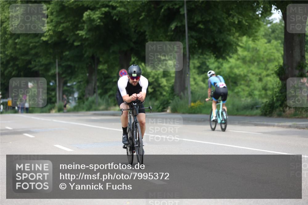 15.06.2025 - 7 Türme Triathlon Yannick Fuchs http://msf.ph/oto/7995372 15.06.2025 12:13:54 Radfahren  meine-sportfotos.de