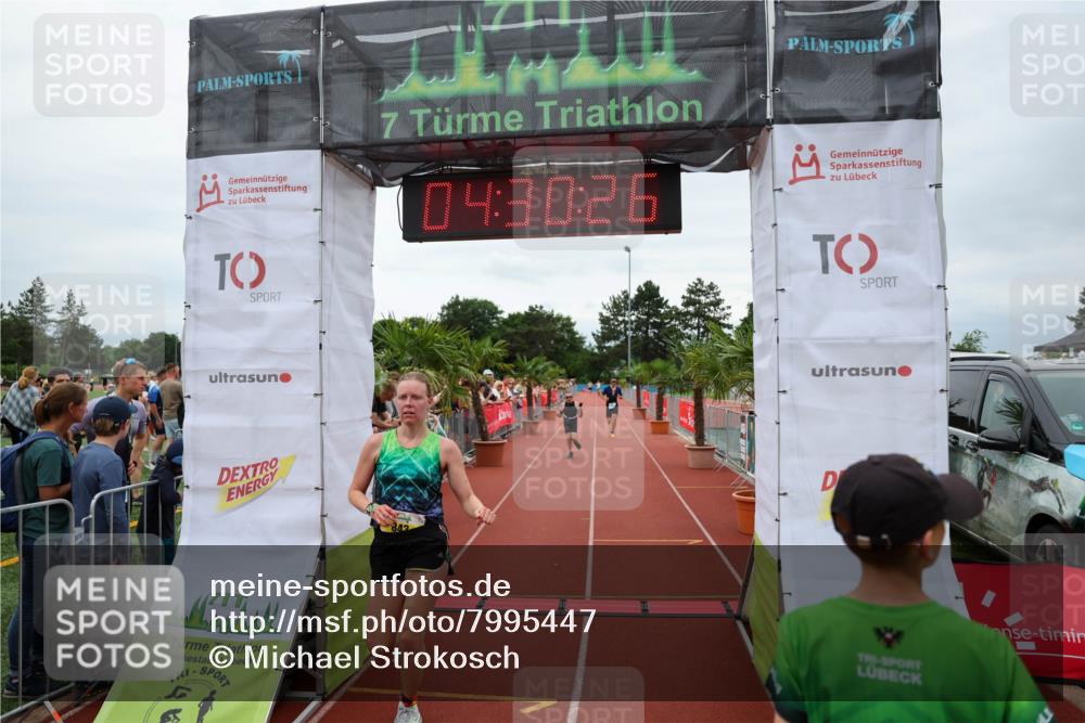 15.06.2025 - 7 Türme Triathlon Michael Strokosch http://msf.ph/oto/7995447 15.06.2025 14:30:26 Ziel 464, 753, 785, 843 meine-sportfotos.de