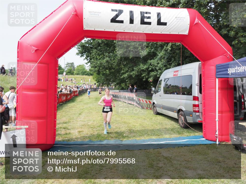21.06.2025 - 27. Vierlanden-Triathlon MichiJ http://msf.ph/oto/7995568 15.06.2026 11:19:17 Ziel 613 meine-sportfotos.de