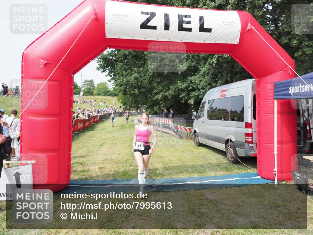 21.06.2025 - 27. Vierlanden-Triathlon MichiJ http://msf.ph/oto/7995613 15.06.2026 11:19:17 Ziel 613 meine-sportfotos.de