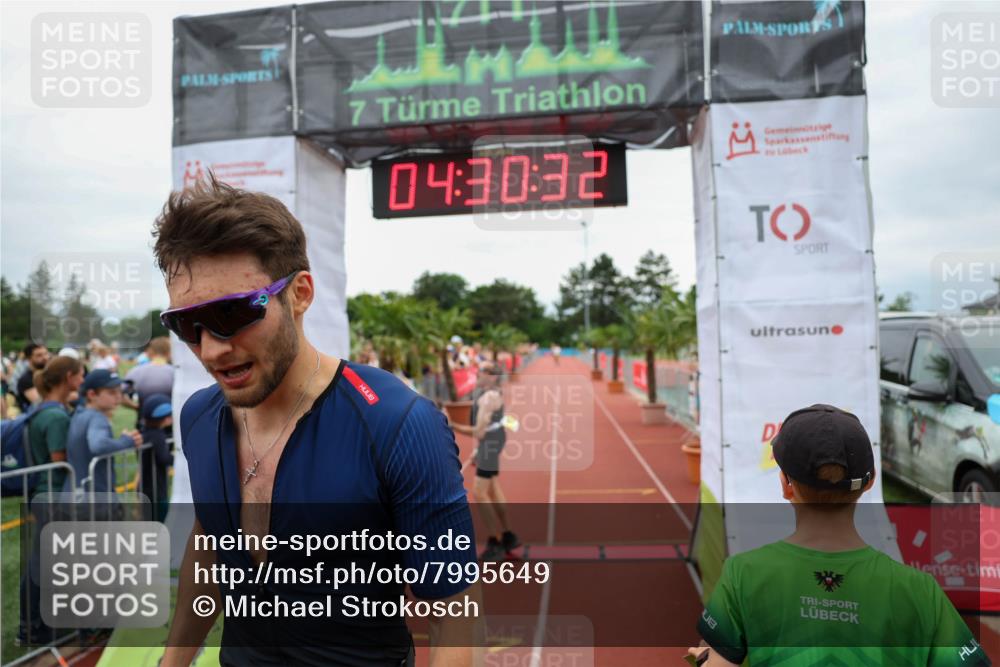 15.06.2025 - 7 Türme Triathlon Michael Strokosch http://msf.ph/oto/7995649 15.06.2025 14:30:32 Ziel 464, 785, 843 meine-sportfotos.de