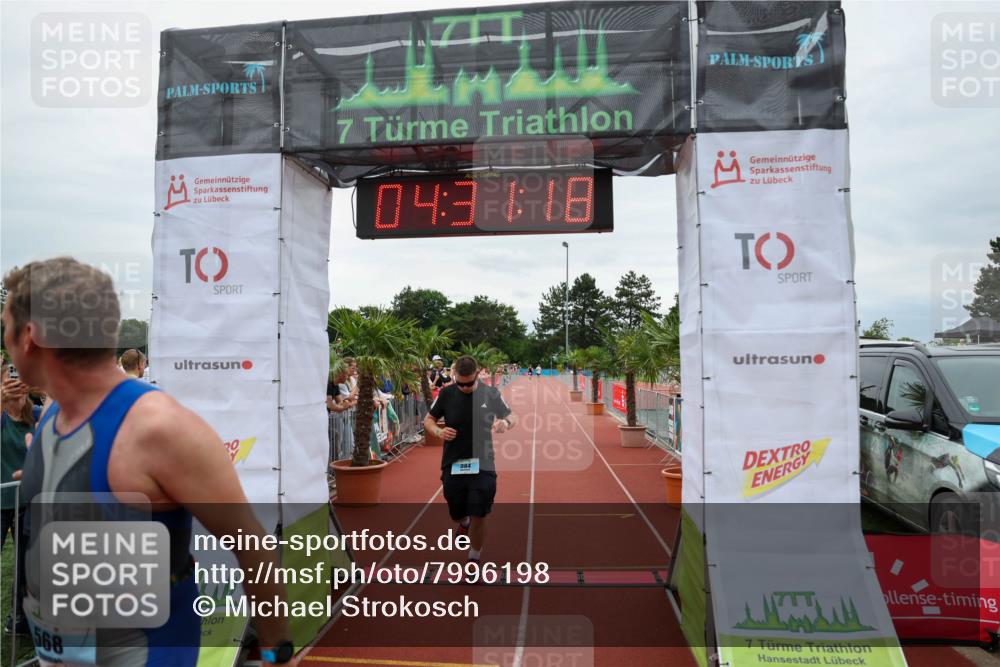 15.06.2025 - 7 Türme Triathlon Michael Strokosch http://msf.ph/oto/7996198 15.06.2025 14:31:18 Ziel 384, 568 meine-sportfotos.de