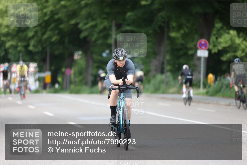 15.06.2025 - 7 Türme Triathlon Yannick Fuchs http://msf.ph/oto/7996223 15.06.2025 13:11:25 Radfahren 304 meine-sportfotos.de