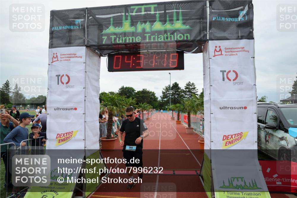 15.06.2025 - 7 Türme Triathlon Michael Strokosch http://msf.ph/oto/7996232 15.06.2025 14:31:18 Ziel 384, 568 meine-sportfotos.de