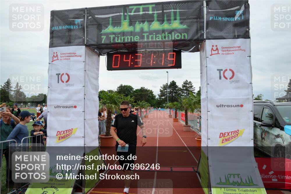 15.06.2025 - 7 Türme Triathlon Michael Strokosch http://msf.ph/oto/7996246 15.06.2025 14:31:18 Ziel 384, 568 meine-sportfotos.de