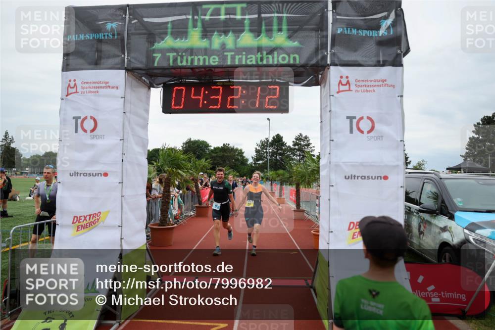 15.06.2025 - 7 Türme Triathlon Michael Strokosch http://msf.ph/oto/7996982 15.06.2025 14:32:12 Ziel 376, 492, 500, 914 meine-sportfotos.de