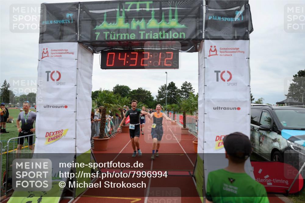 15.06.2025 - 7 Türme Triathlon Michael Strokosch http://msf.ph/oto/7996994 15.06.2025 14:32:12 Ziel 376, 492, 500, 914 meine-sportfotos.de