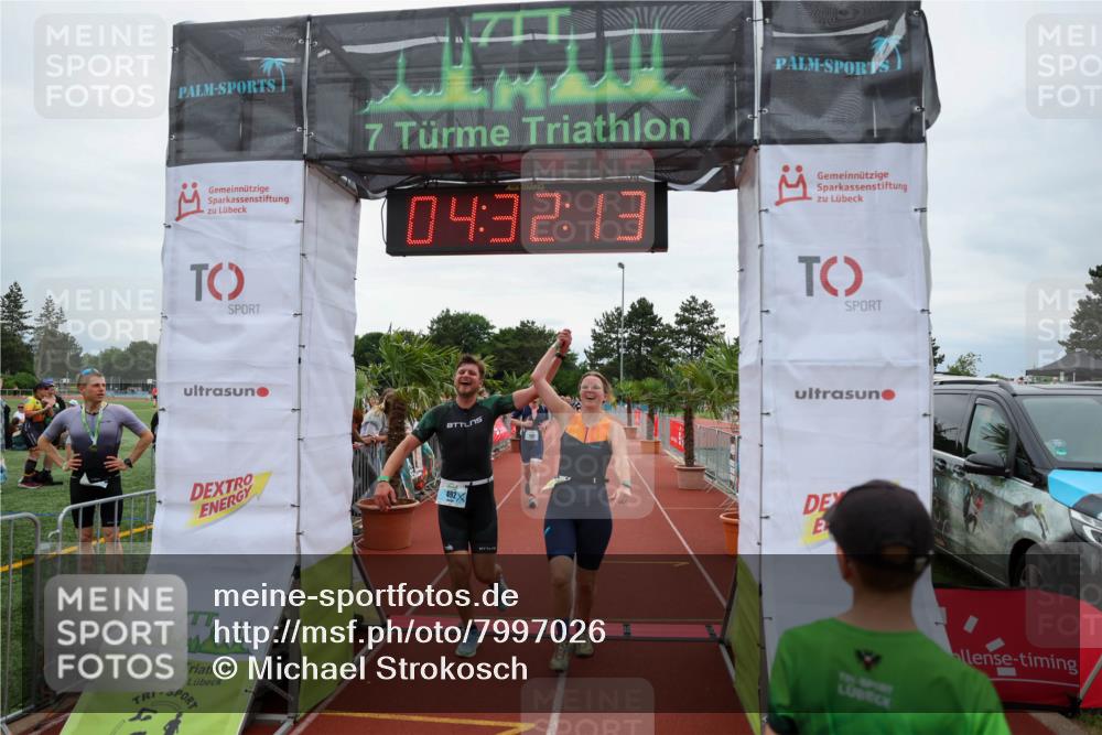 15.06.2025 - 7 Türme Triathlon Michael Strokosch http://msf.ph/oto/7997026 15.06.2025 14:32:13 Ziel 376, 492, 500, 914 meine-sportfotos.de