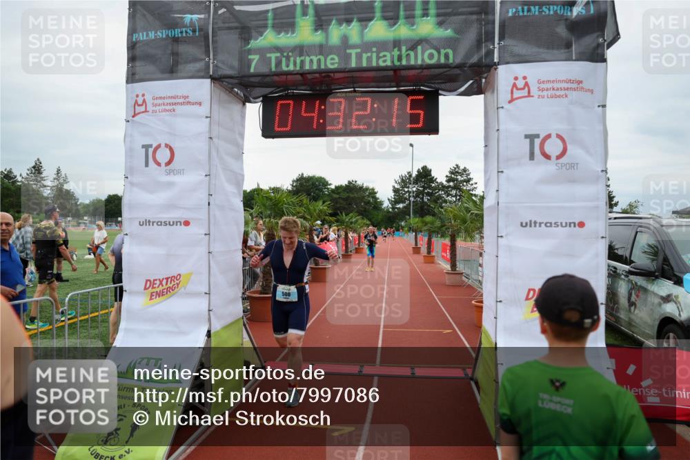 15.06.2025 - 7 Türme Triathlon Michael Strokosch http://msf.ph/oto/7997086 15.06.2025 14:32:15 Ziel 376, 492, 500, 914 meine-sportfotos.de