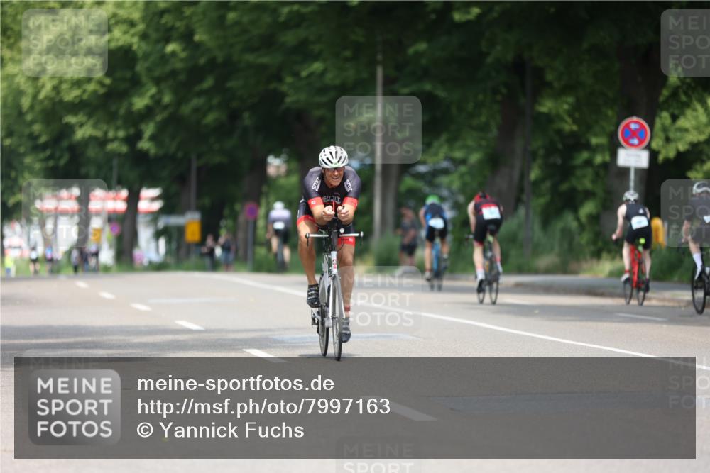 15.06.2025 - 7 Türme Triathlon Yannick Fuchs http://msf.ph/oto/7997163 15.06.2025 12:17:10 Radfahren 501 meine-sportfotos.de