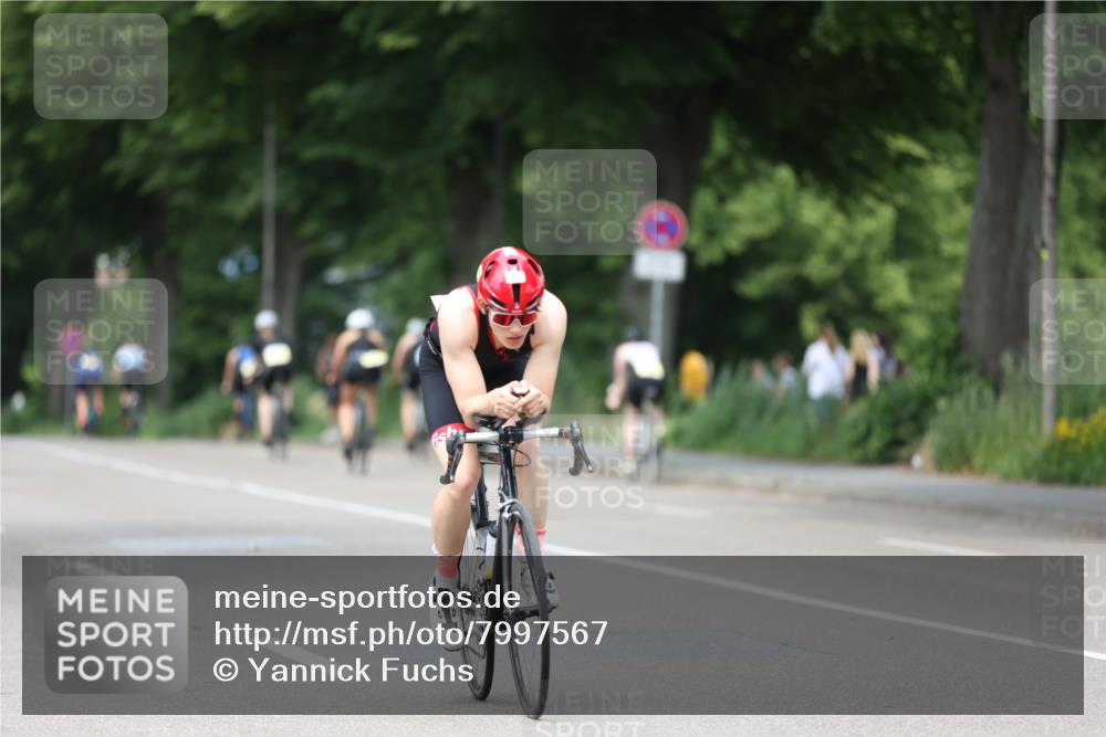 15.06.2025 - 7 Türme Triathlon Yannick Fuchs http://msf.ph/oto/7997567 15.06.2025 13:12:48 Radfahren 363, 660 meine-sportfotos.de