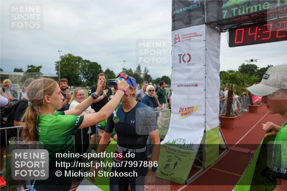 15.06.2025 - 7 Türme Triathlon Michael Strokosch http://msf.ph/oto/7997886 15.06.2025 14:32:53 Ziel 292, 322 meine-sportfotos.de