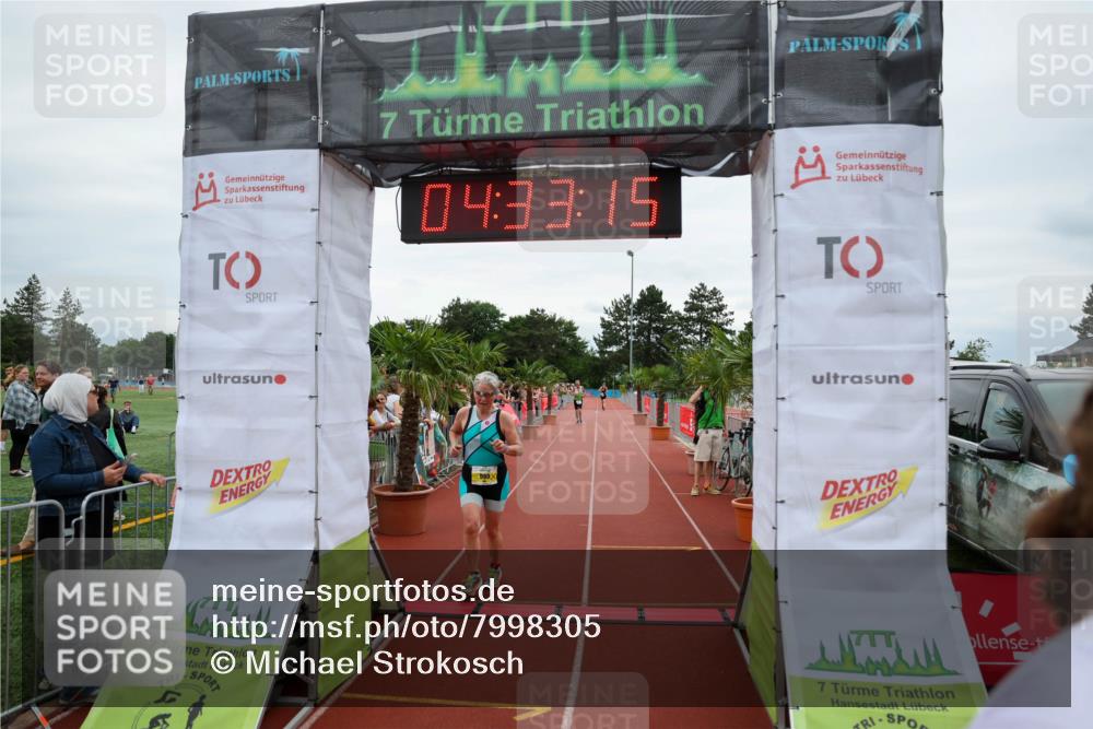 15.06.2025 - 7 Türme Triathlon Michael Strokosch http://msf.ph/oto/7998305 15.06.2025 14:33:15 Ziel 603, 909, 985 meine-sportfotos.de